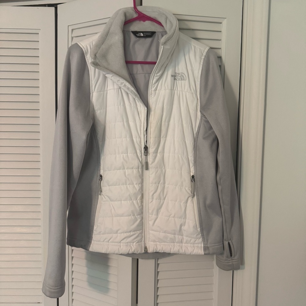 THE NORTH FACE White and Gray Jacket